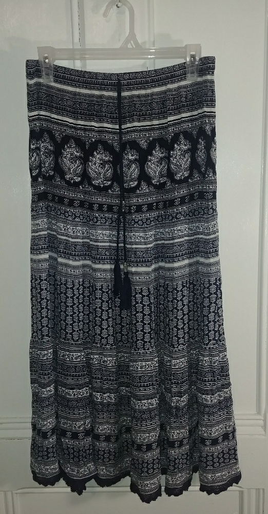 Boho Tiered Skirt Barn Westport 1962